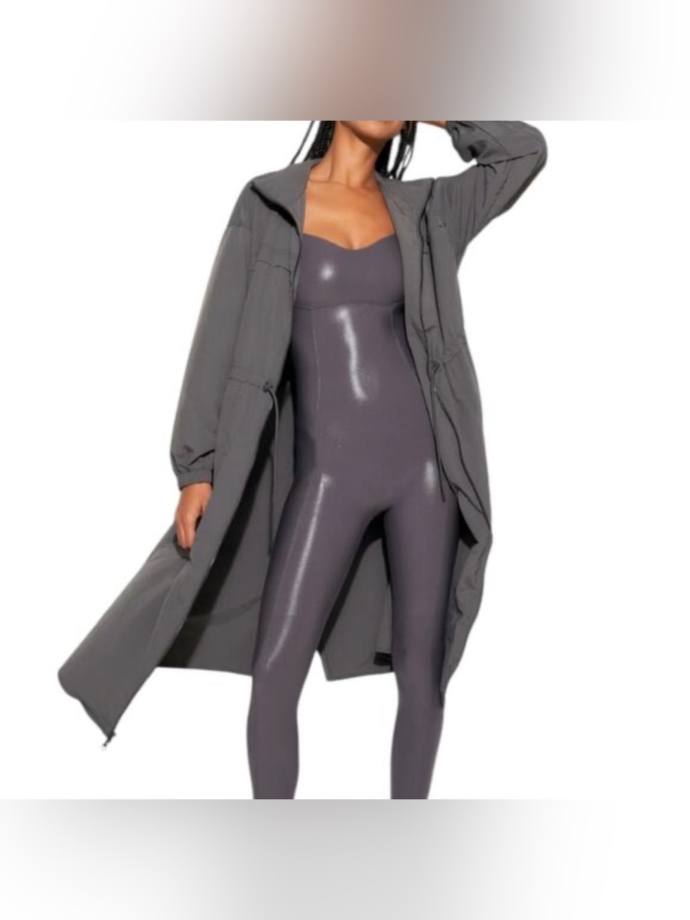 Spiritual Gangster Delancey nylon trench